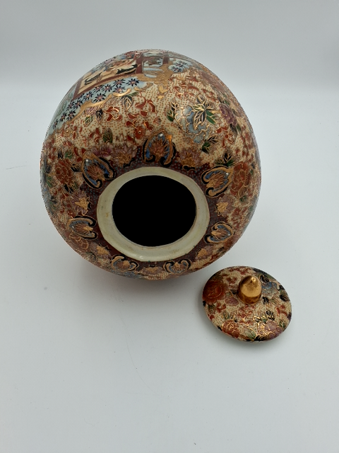 Kinesisk Satsuma krukke